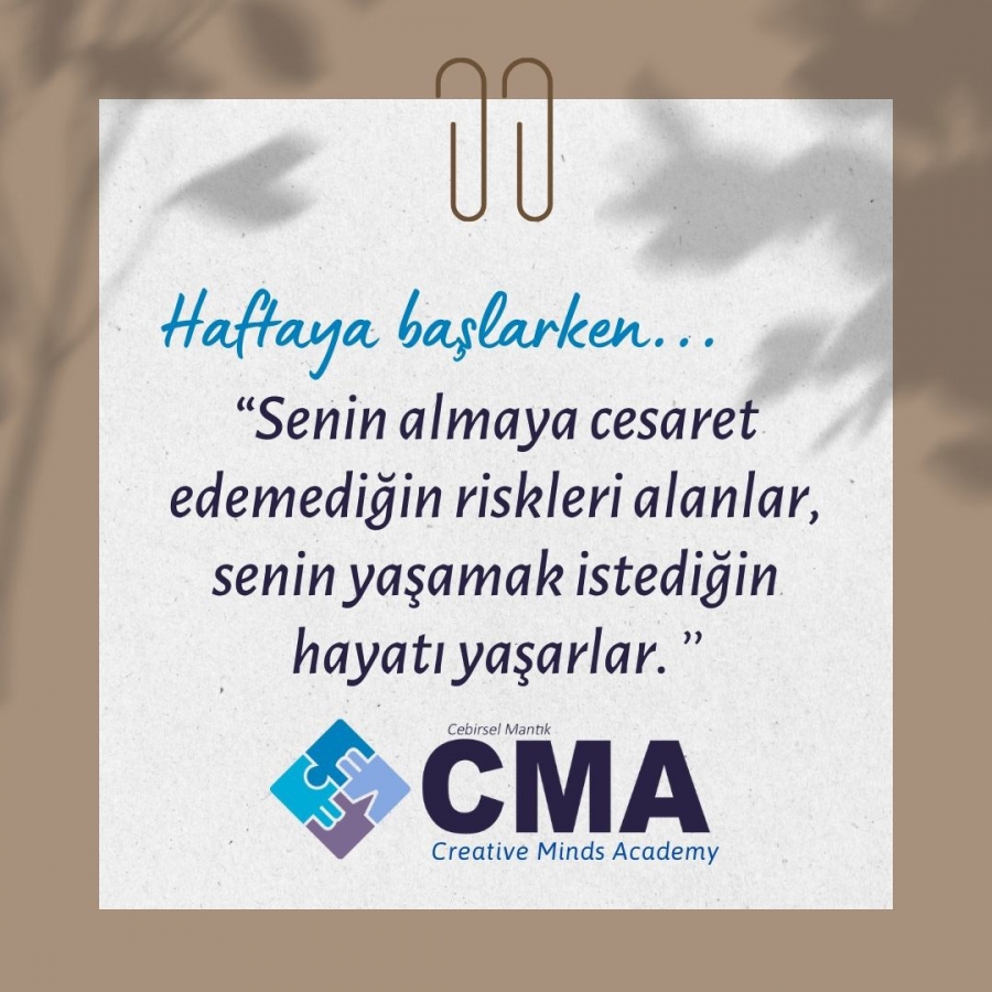 Haftaya Başlarken...